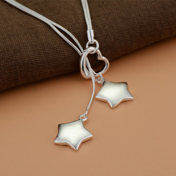 Silver Necklace LSN490