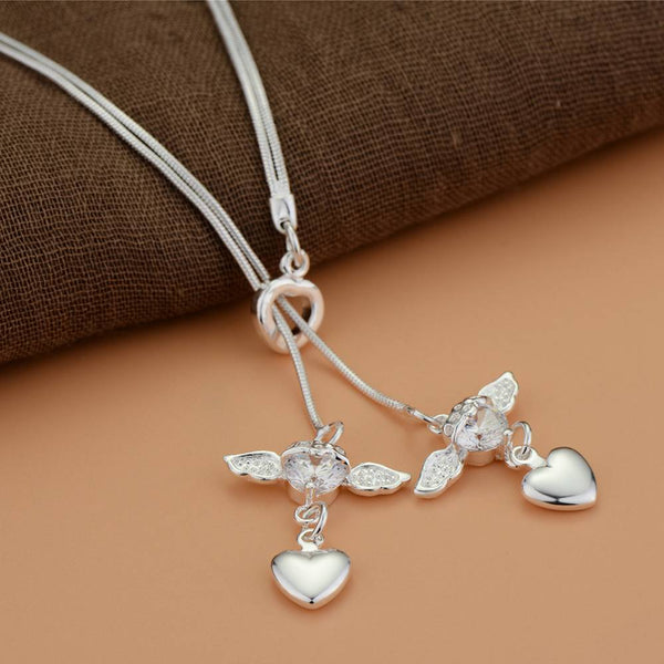Silver Necklace LSN491