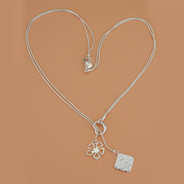 Silver Necklace LSN492