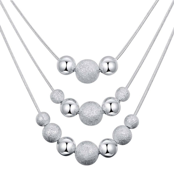 Silver Necklace LSN493