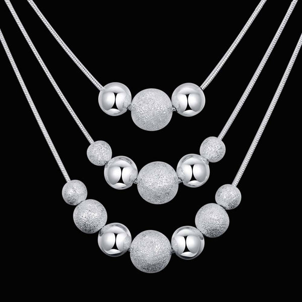 Silver Necklace LSN493