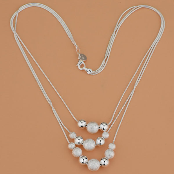 Silver Necklace LSN493