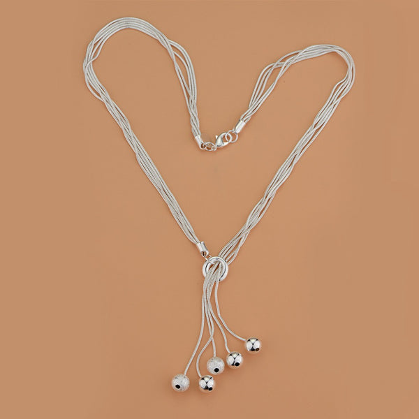 Silver Necklace LSN494