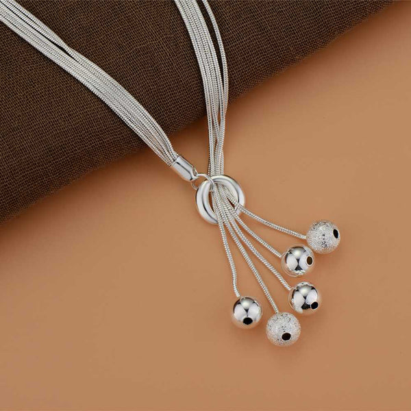 Silver Necklace LSN494