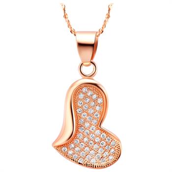 Rose Gold Necklace LSN496