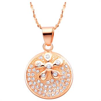 Rose Gold Necklace LSN498