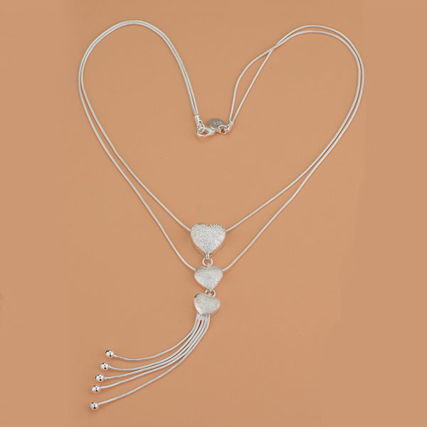 Silver Necklace LSN498