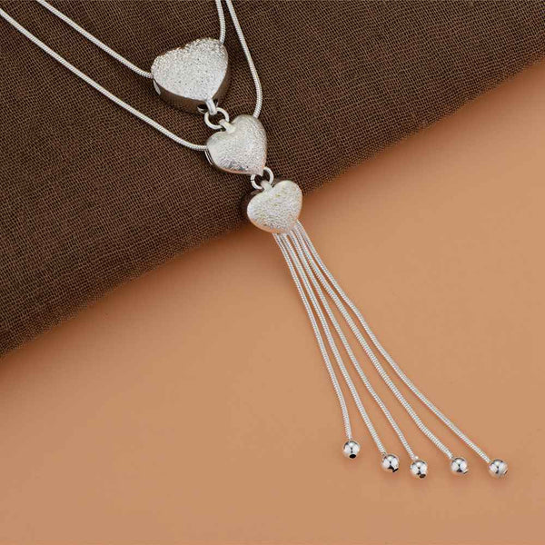 Silver Necklace LSN498