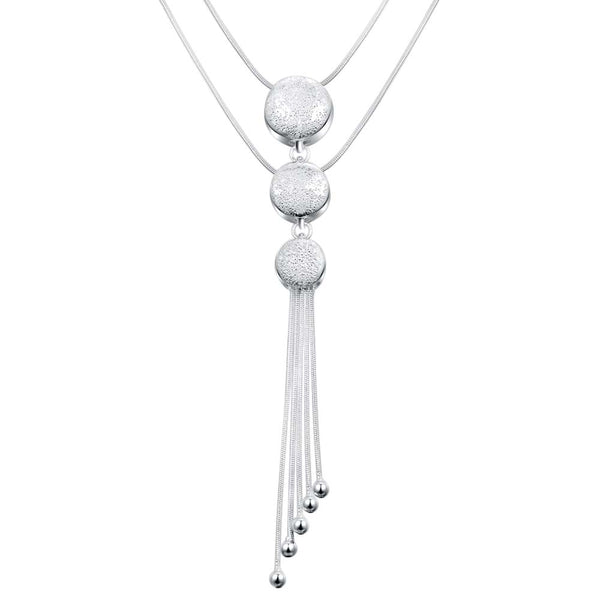 Silver Necklace LSN499