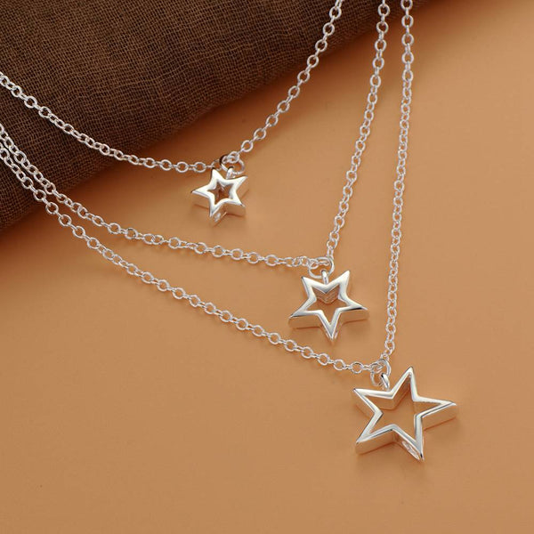 Silver Necklace LSN501