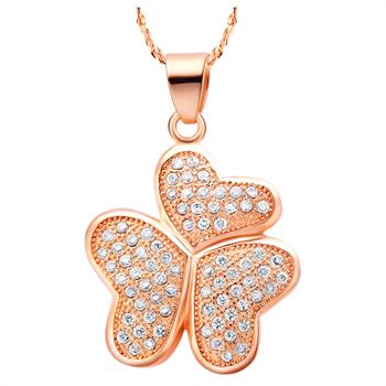 Rose Gold Necklace LSN502