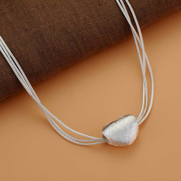 Silver Necklace LSN504