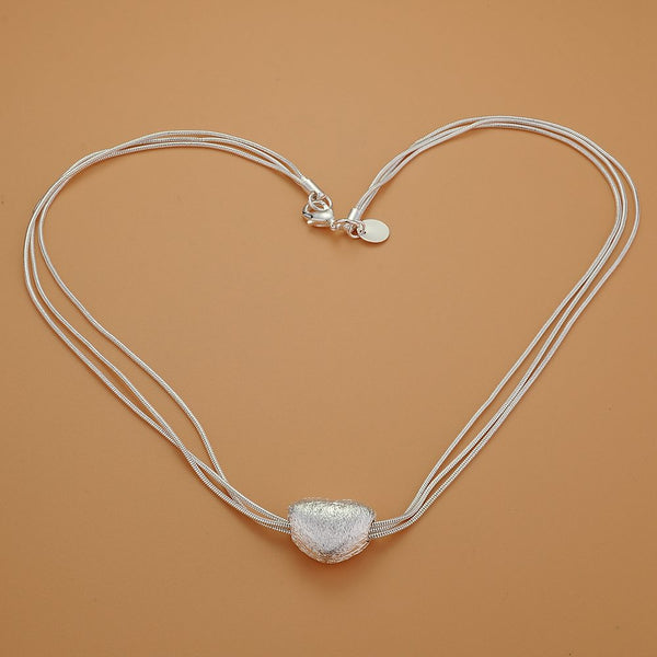Silver Necklace LSN504