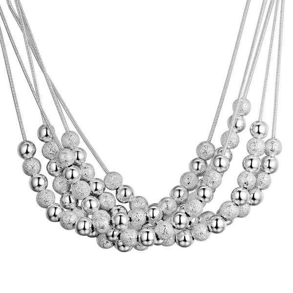 Silver Necklace LSN506