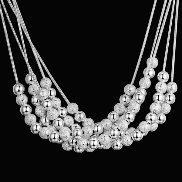 Silver Necklace LSN506