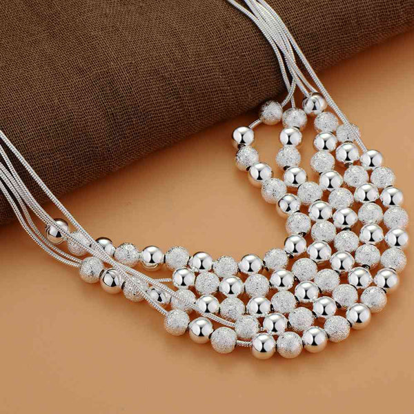 Silver Necklace LSN506