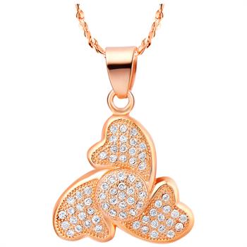 Rose Gold Necklace LSN508