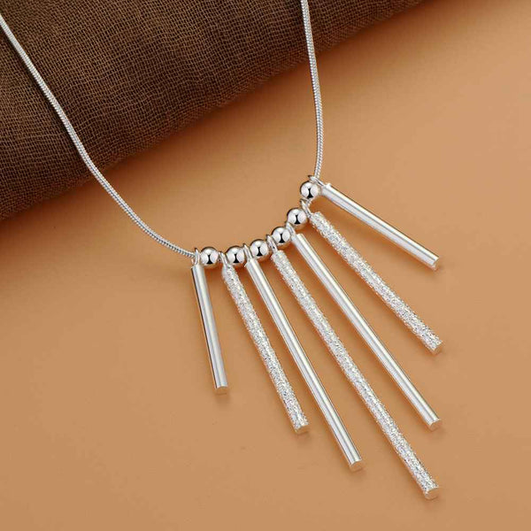 Silver Necklace LSN508