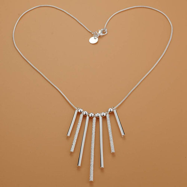 Silver Necklace LSN508