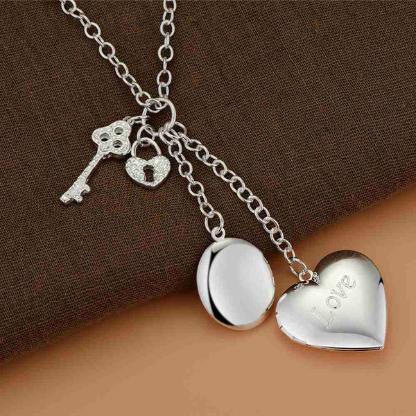 Silver Necklace LSN512