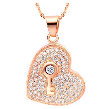 Rose Gold Necklace LSN514