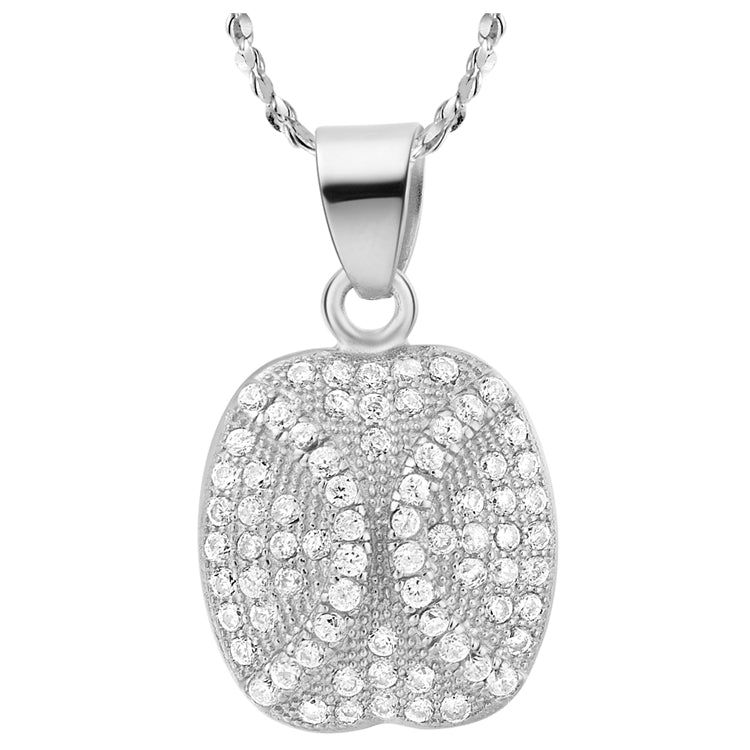 White Gold Plated Necklace LSN517