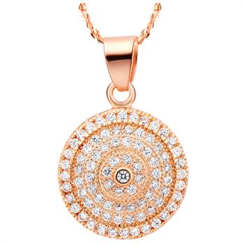 Rose Gold Necklace LSN520