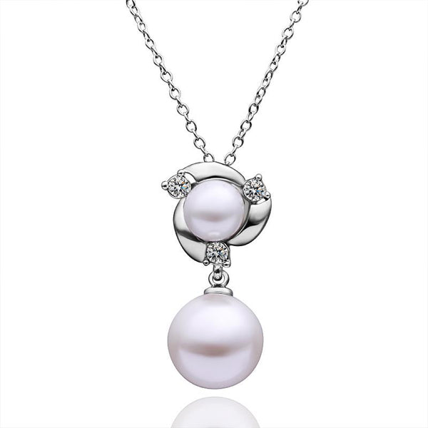 White Gold Necklace LSN521