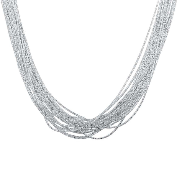 Silver Necklace LSN521