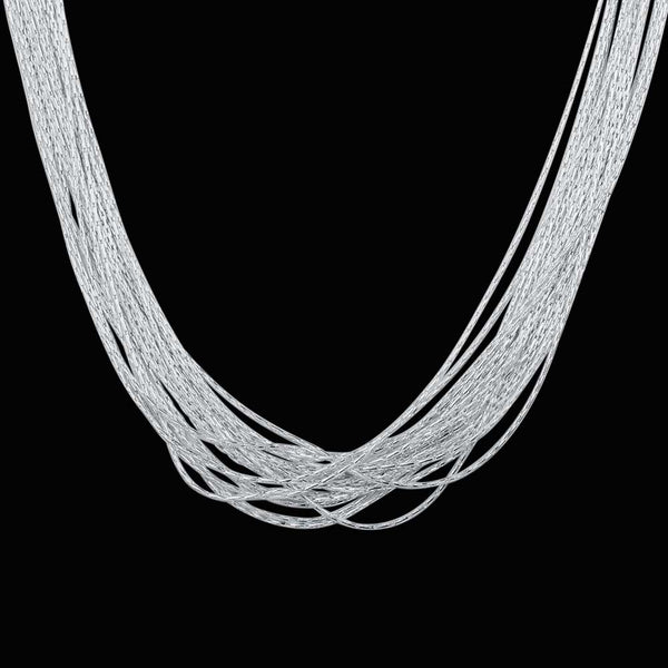 Silver Necklace LSN521