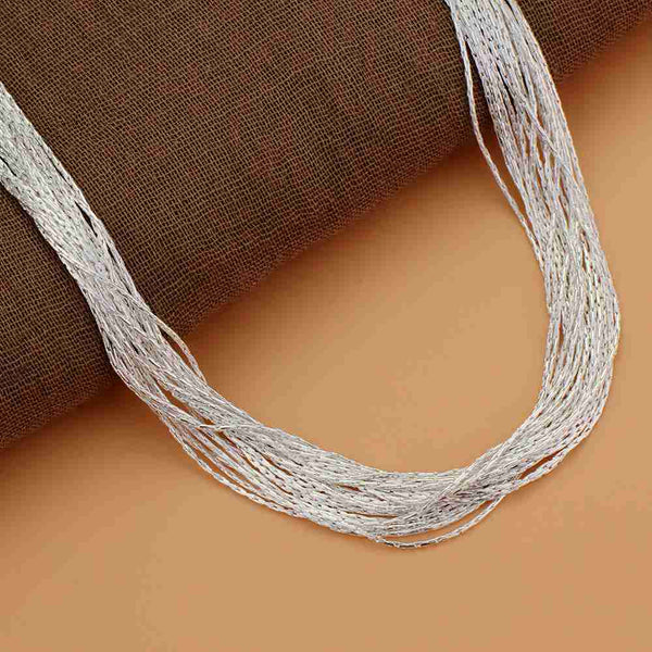 Silver Necklace LSN521