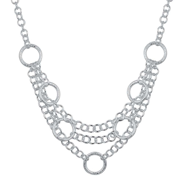 Silver Necklace LSN522