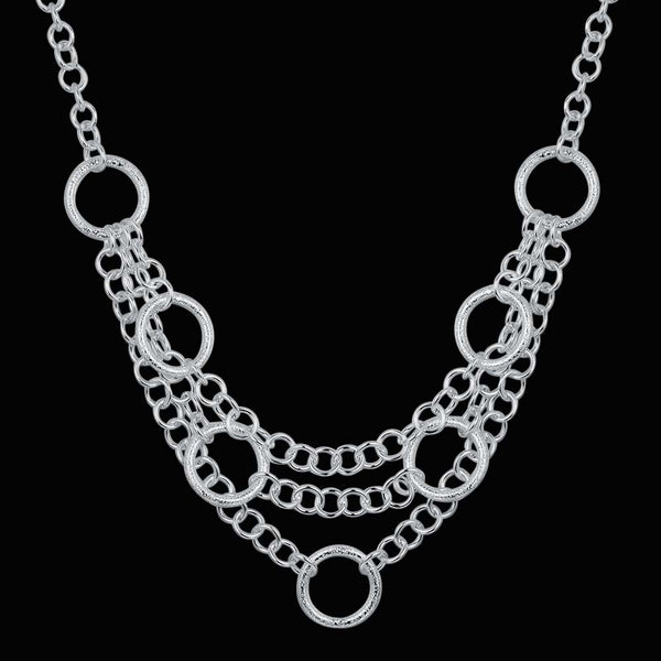 Silver Necklace LSN522