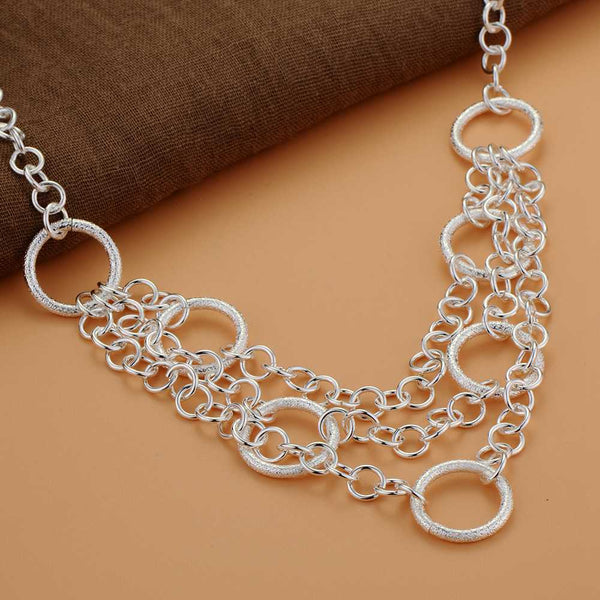 Silver Necklace LSN522