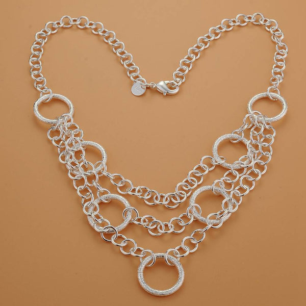 Silver Necklace LSN522