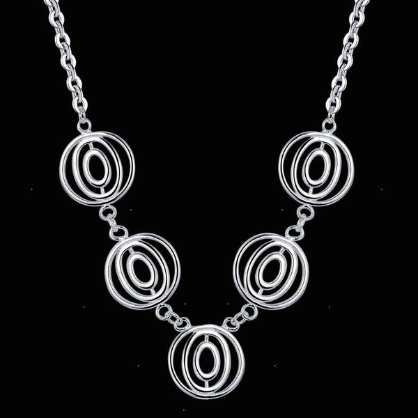 Silver Necklace LSN524