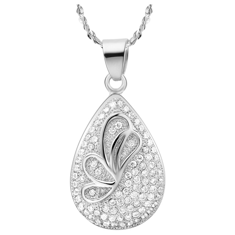 White Gold Necklace LSN527