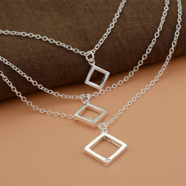 Silver Necklace LSN536