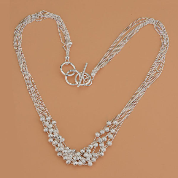 Silver Necklace LSN538