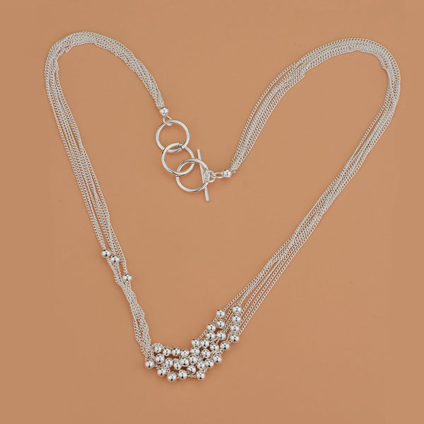 Silver Necklace LSN539