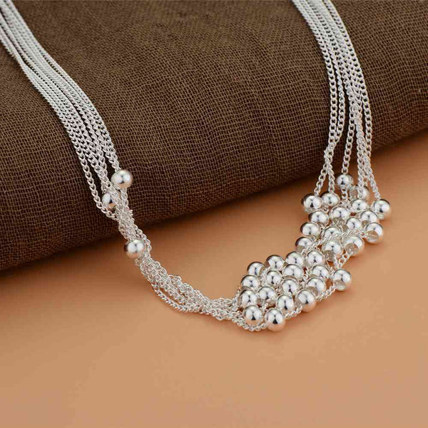 Silver Necklace LSN539