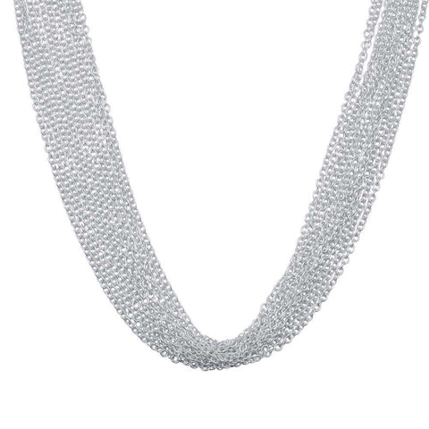 Silver Necklace LSN543