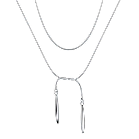 Silver Necklace LSN557