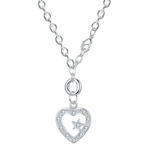 Silver Necklace LSN562