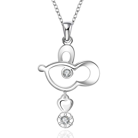 Silver Necklace LSN572