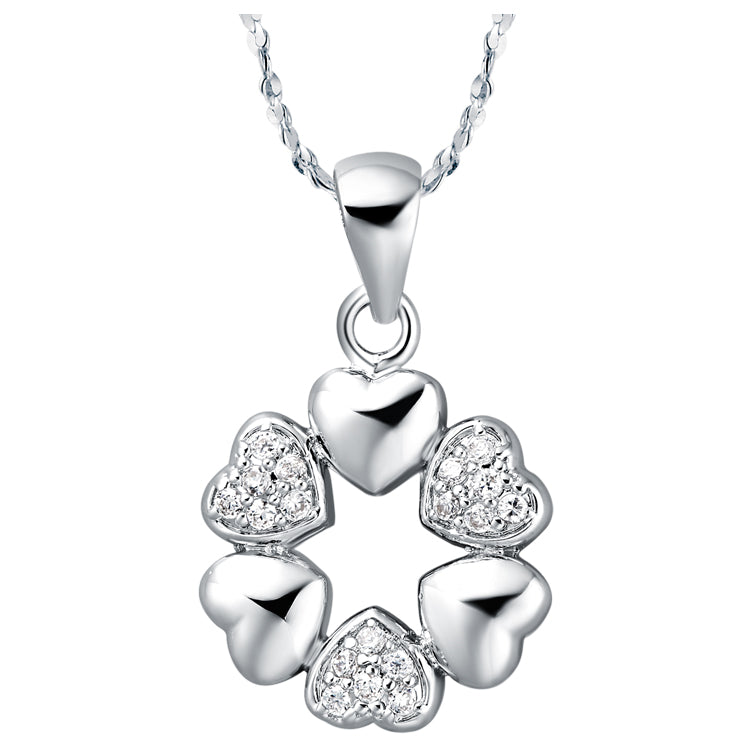 White Gold Necklace LSN580