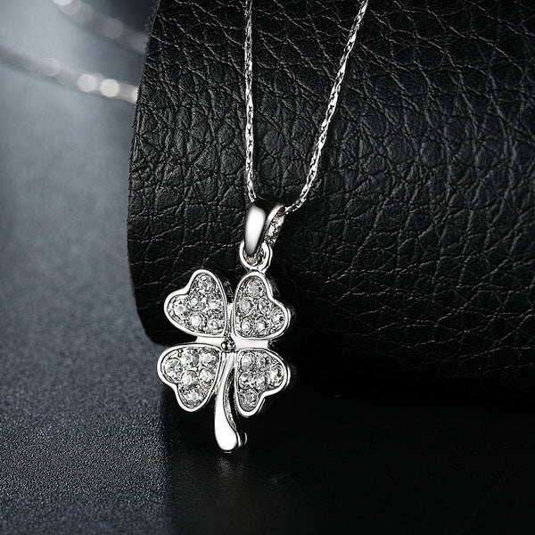 White Gold Necklace LSN582