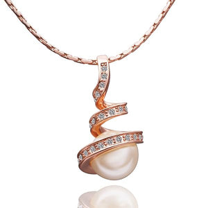 Rose Gold Necklace LSN589