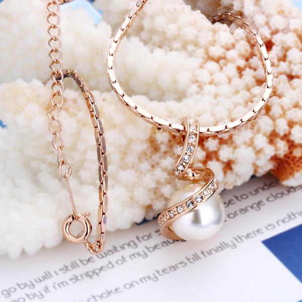 Rose Gold Necklace LSN589