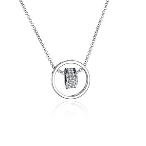 White Gold Necklace LSN591